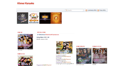 Desktop Screenshot of khmer-karaok.blogspot.com