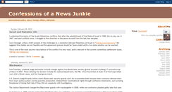 Desktop Screenshot of newsjunkieconfessions.blogspot.com