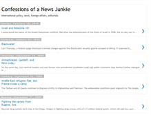Tablet Screenshot of newsjunkieconfessions.blogspot.com