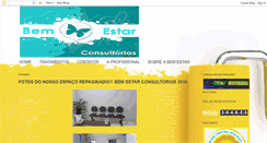 Desktop Screenshot of bemestarconsultorios.blogspot.com