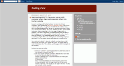 Desktop Screenshot of codingview.blogspot.com