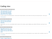 Tablet Screenshot of codingview.blogspot.com