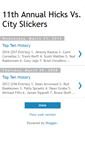 Mobile Screenshot of hicksvscityslickers.blogspot.com