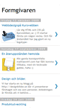 Mobile Screenshot of formgivaren.blogspot.com