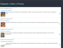Tablet Screenshot of espaciocoloryforma.blogspot.com