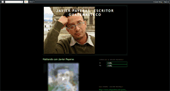 Desktop Screenshot of javierpayerasescritorguatemalteco.blogspot.com