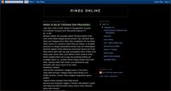 Desktop Screenshot of agama-hindu.blogspot.com