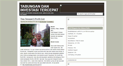 Desktop Screenshot of profit-tabungan.blogspot.com