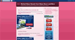 Desktop Screenshot of etchedglassdecals.blogspot.com