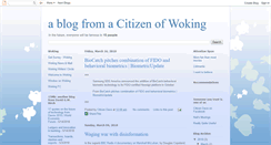 Desktop Screenshot of citizenofwoking.blogspot.com