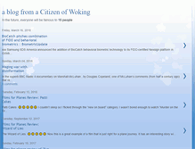 Tablet Screenshot of citizenofwoking.blogspot.com