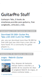 Mobile Screenshot of guitarprostuff.blogspot.com