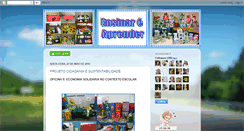 Desktop Screenshot of ensinareaprender-crisreis.blogspot.com