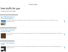 Tablet Screenshot of freestuffsforu.blogspot.com