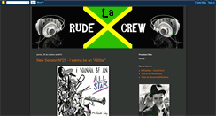 Desktop Screenshot of larudecrew.blogspot.com