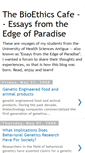 Mobile Screenshot of bioethicscafe.blogspot.com