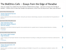 Tablet Screenshot of bioethicscafe.blogspot.com