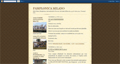 Desktop Screenshot of pamplonicamilano.blogspot.com