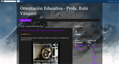 Desktop Screenshot of orientacioneducativa-rubivazquez.blogspot.com