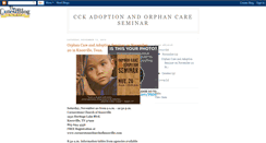 Desktop Screenshot of cckadoption.blogspot.com