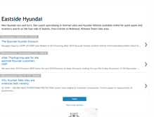 Tablet Screenshot of eastsidehyundai.blogspot.com