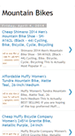 Mobile Screenshot of mountainbikescheap.blogspot.com