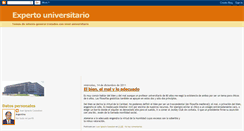 Desktop Screenshot of expertouniversitario.blogspot.com