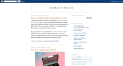 Desktop Screenshot of bodas-unicas.blogspot.com