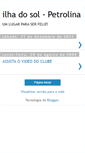 Mobile Screenshot of ilhadosolpetrolina.blogspot.com