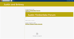 Desktop Screenshot of justinandbritney.blogspot.com