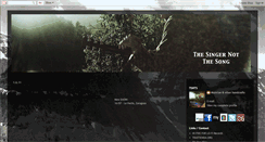 Desktop Screenshot of itsthesingernotthesong.blogspot.com