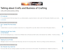 Tablet Screenshot of crafting-network.blogspot.com