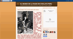 Desktop Screenshot of luchoclavijo.blogspot.com