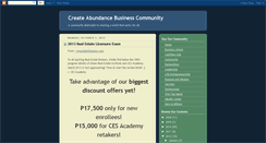 Desktop Screenshot of ca2020community.blogspot.com