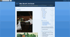 Desktop Screenshot of bond3rdgrade.blogspot.com