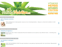 Tablet Screenshot of nationalnutrition.blogspot.com