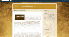 Desktop Screenshot of hungryhungryhoosiers.blogspot.com