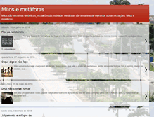 Tablet Screenshot of mitosemetaforas.blogspot.com
