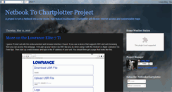 Desktop Screenshot of netbook2chartplotter.blogspot.com