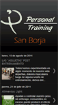 Mobile Screenshot of personaltrainingsanborja.blogspot.com