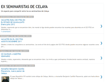 Tablet Screenshot of exseminaristasdecelaya.blogspot.com