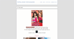 Desktop Screenshot of portaldisneystarmagazine.blogspot.com