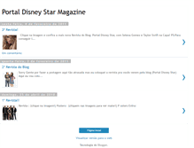 Tablet Screenshot of portaldisneystarmagazine.blogspot.com