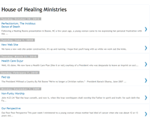 Tablet Screenshot of houseofhealingministries.blogspot.com