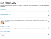 Tablet Screenshot of lixoereciclagem-m17.blogspot.com