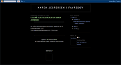 Desktop Screenshot of karenjespersen.blogspot.com