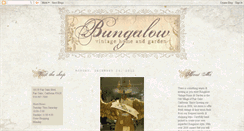 Desktop Screenshot of bungalowvintage.blogspot.com