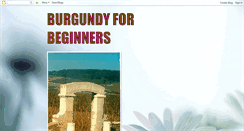 Desktop Screenshot of burgundyforbeginners-vintrips.blogspot.com