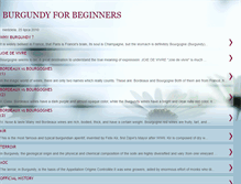 Tablet Screenshot of burgundyforbeginners-vintrips.blogspot.com