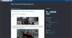 Desktop Screenshot of myculturalobsessions.blogspot.com